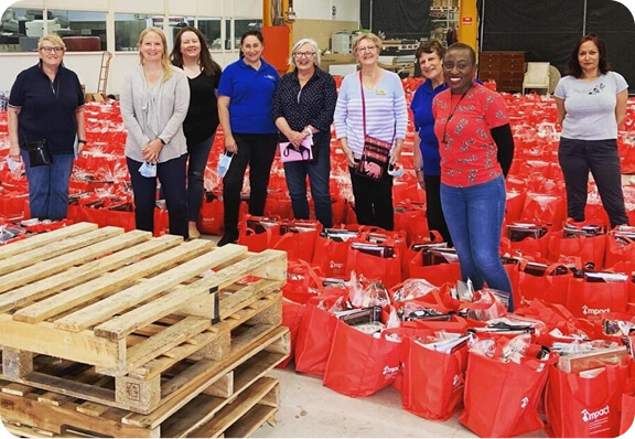 Digital volunteers step up to support Impact for Women