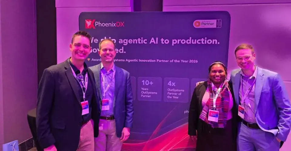 PhoenixDX team at OutSystems Innovator Day Sydney
