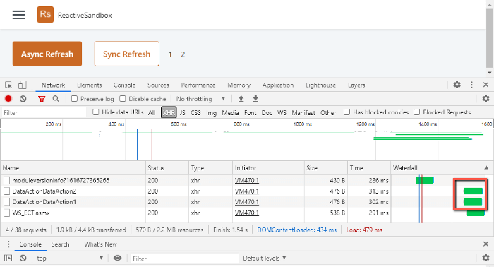 Asynchoronous Data refresh in Outsystems