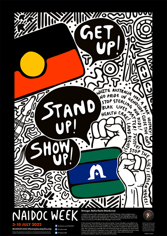 NAIDOC 2022 Poster